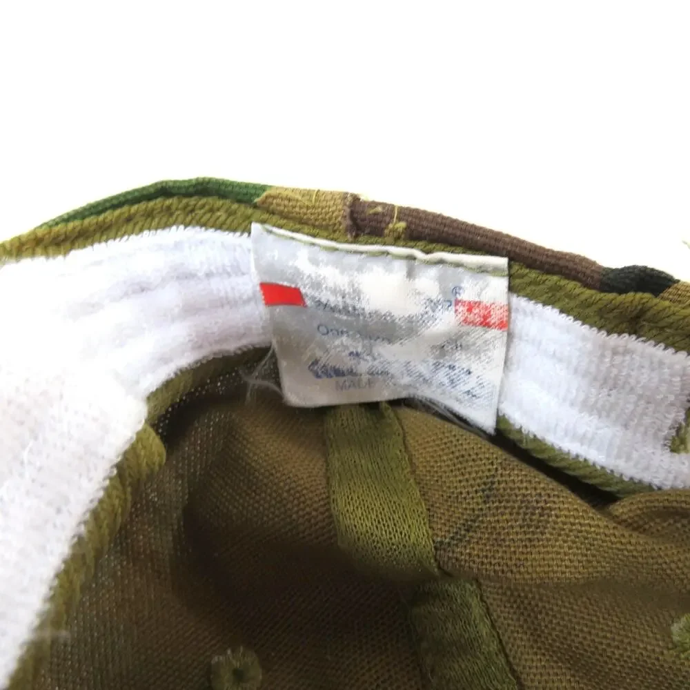 Mr. Tanner Mining Inc Hat Woodland Camo Rope Trucker Green San Sun SnapBack 90s